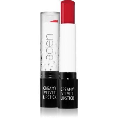 Aden Cosmetics Creamy Velvet Lipstick krémová rtěnka odstín 08 Scarlett Heart 3 g - parfo.cz