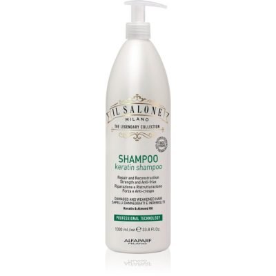 Alfaparf Milano Il Salone Milano Keratin obnovující šampon pro poškozené vlasy 1000 ml - parfo.cz
