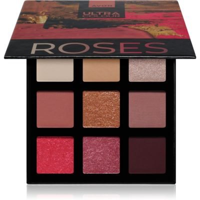 Avon Ultra Colour paletka očních stínů odstín Roses 6