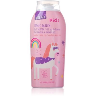 BIOBAZA Magic Garden sprchový gel na tělo a vlasy pro děti 250 ml - parfo.cz
