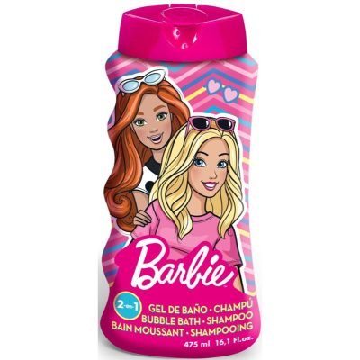 Barbie Bubble Bath & Shampoo 2 in 1 sprchový a koupelový gel 2 v 1 475 ml - parfo.cz