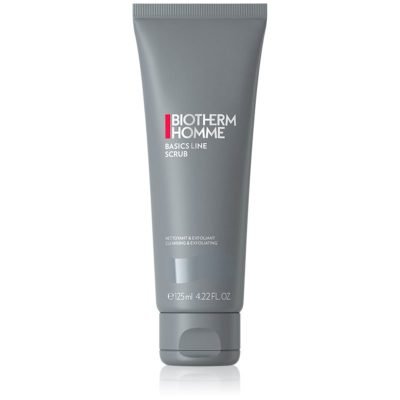 Biotherm Homme Basics Line Scrub peelingový čisticí gel pro muže 125 ml - parfo.cz