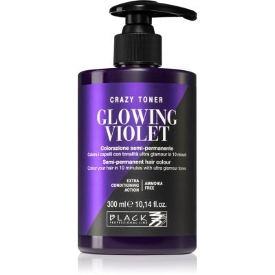 Black Professional Line Crazy Toner barevný toner Glowing Violet 300 ml - parfo.cz