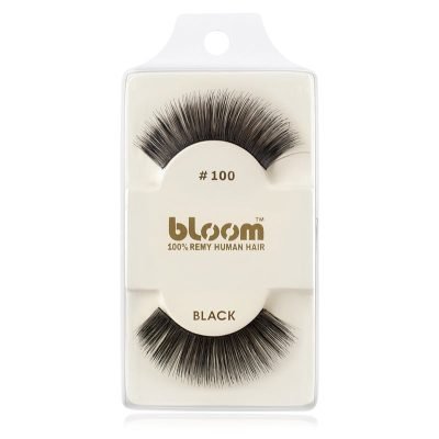 Bloom Natural nalepovací řasy z přírodních vlasů No. 100 (Black) 1 cm - parfo.cz
