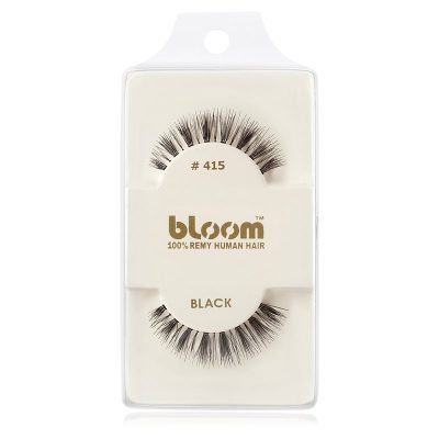 Bloom Natural nalepovací řasy z přírodních vlasů No. 415 (Black) 1 cm - parfo.cz