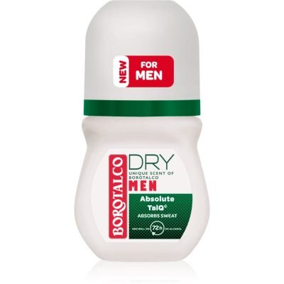 Borotalco MEN Dry kuličkový deodorant roll-on 72h vůně Unique Scent of Borotalco 50 ml - parfo.cz