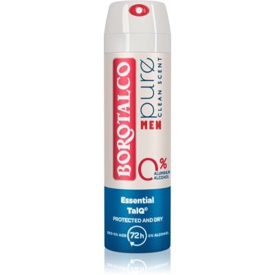 Borotalco MEN Pure deodorant ve spreji bez obsahu hliníku pro muže 150 ml - parfo.cz