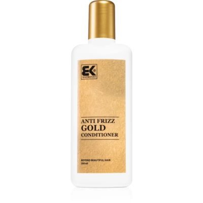 Brazil Keratin Gold Anti Frizz Conditioner regenerační kondicionér pro nepoddajné a krepatějící se vlasy 300 ml - parfo.cz