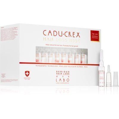 CADU-CREX Hair Loss HSSC Serious Hair Loss vlasová kúra pro muže proti závažnému vypadávání vlasů pro muže 40x3