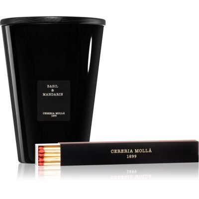 Cereria Mollá Boutique Basil & Mandarin vonná svíčka 3500 g - parfo.cz