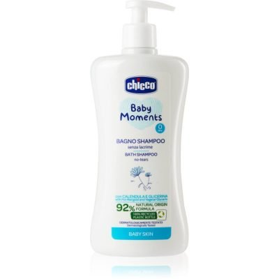 Chicco Baby Moments Bath Shampoo šampon na celé tělo pro děti od narození 0 m+ 500 ml - parfo.cz