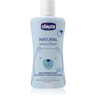 Chicco Natural Sensation Baby šampon a sprchový gel pro děti od narození 0+ 200 ml - parfo.cz