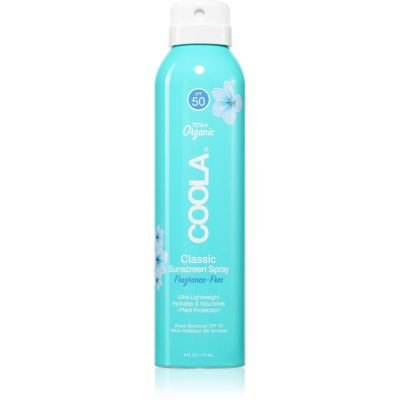 Coola Fragrance Free opalovací sprej SPF 50 177 ml - parfo.cz