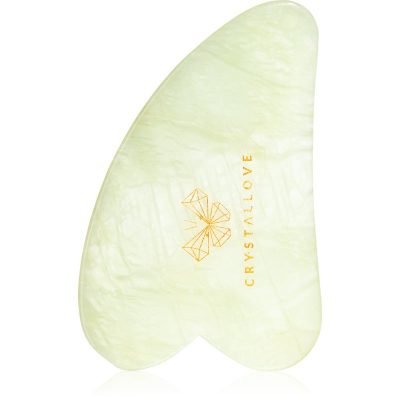 Crystallove Jade Gua Sha masážní pomůcka 1 ks - parfo.cz