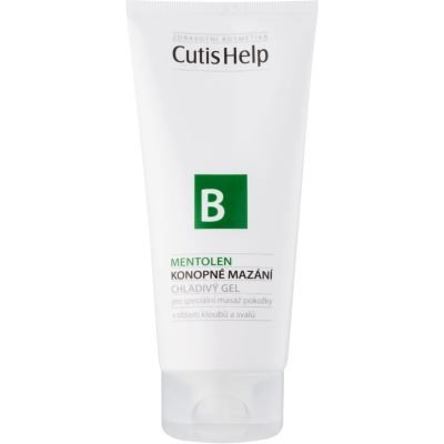 CutisHelp Health Care B - Mentolen konopný chladivý gel s mentolem na svaly a klouby 200 ml - parfo.cz