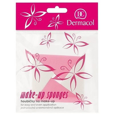 Dermacol Accessories trojúhelníková make-up houbička 4 ks - parfo.cz