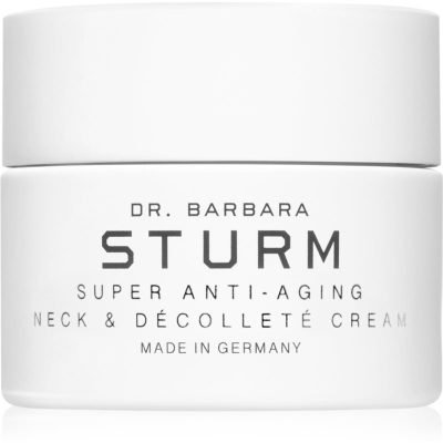 Dr. Barbara Sturm Super Anti-Aging Serum Neck and Décolleté Cream zpevňující krém na krk a dekolt proti stárnutí pokožky 50 ml - parfo.cz