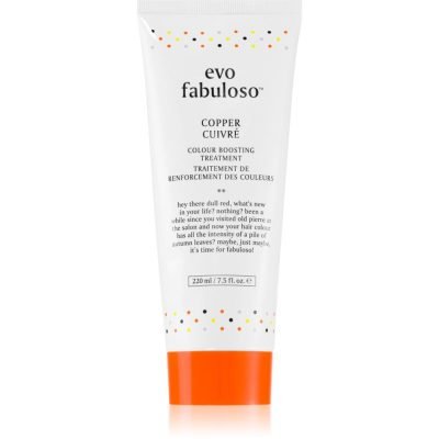 EVO Fabuloso Colour Boosting Treatment kondicionér pro zvýraznění barvy vlasů odstín Copper 220 ml - parfo.cz