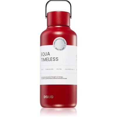 Equa Timeless nerezová láhev na vodu malá barva Wine Not 600 ml - parfo.cz
