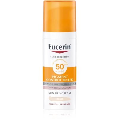 Eucerin Sun Pigment Control Tinted ochranná emulze proti hyperpigmentaci pleti SPF 50+ odstín Light 50 ml - parfo.cz