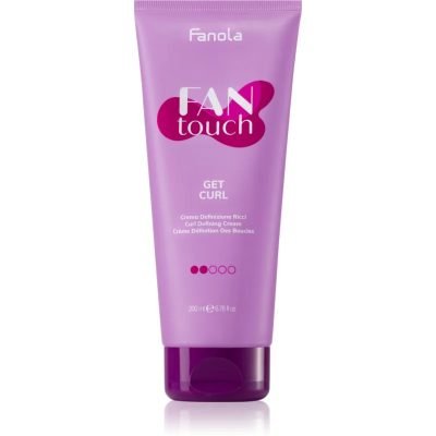 Fanola FAN touch krém na vlasy pro vlnité a kudrnaté vlasy 200 ml - parfo.cz