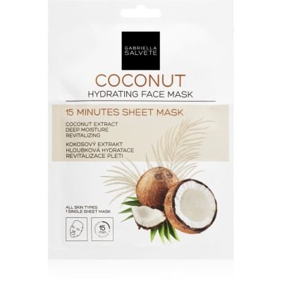 Gabriella Salvete Face Mask Coconut hydratační plátýnková maska 1 ks - parfo.cz