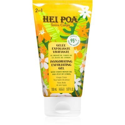 Hei Poa Tahiti Monoi Oil Zest of Lemon exfoliační gel 150 ml - parfo.cz