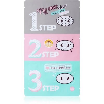 Holika Holika Pig Nose Clear Blackhead čisticí náplast na zanešené póry na nose 1 ks - parfo.cz