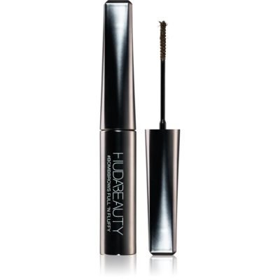 Huda Beauty Bombrows Full ‘n Fluffy voděodolný gel na obočí odstín Caramel Blonde 4