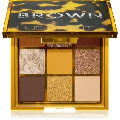 Huda Beauty Brown Obsessions paletka na oči odstín Toffee 7