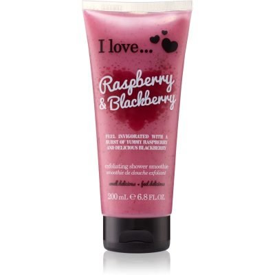 I love... Raspberry & Blackberry sprchový peeling 200 ml - parfo.cz