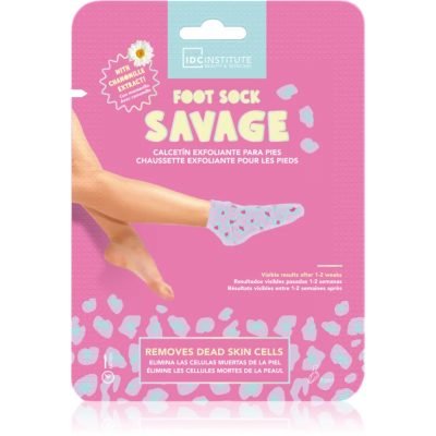 IDC Institute Foot Sock Savage exfoliační maska na nohy 1 ks - parfo.cz