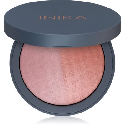 INIKA Organic Blush Duo duo tvářenka odstín Burnt Peach 6
