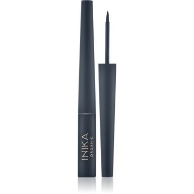 INIKA Organic Liquid Eyeliner tekuté oční linky odstín Black 3