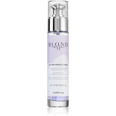 Inebrya BLONDesse Miracle Drops rozjasňující olej pro blond vlasy 50 ml - parfo.cz