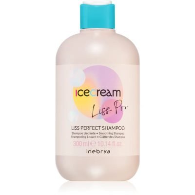 Inebrya Liss-Pro vyhlazující šampon pro nepoddajné a krepatějící se vlasy 300 ml - parfo.cz