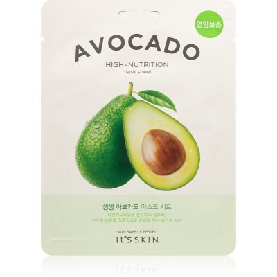 It´s Skin The Fresh Mask Avocado plátýnková maska s vysoce hydratačním a vyživujícím účinkem 21 g - parfo.cz