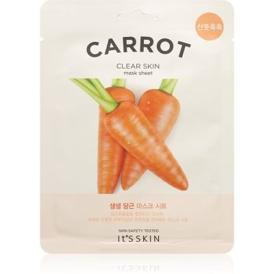 It´s Skin The Fresh Mask Carrot plátýnková maska s čisticím efektem 19 g - parfo.cz