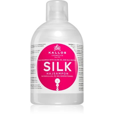 Kallos KJMN Professional Silk hedvábně jemný šampon pro suché a zcitlivělé vlasy 1000 ml - parfo.cz