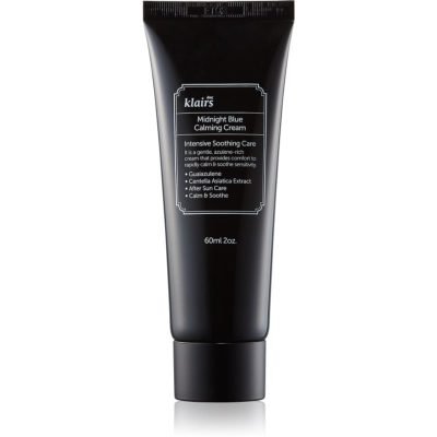 Klairs Midnight Blue Calming Cream zklidňující krém po opalování pro citlivou a zarudlou pleť 60 ml - parfo.cz