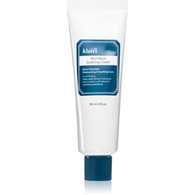 Klairs Rich Moist Soothing Cream intenzivně hydratační a zvláčňující krém 80 ml - parfo.cz