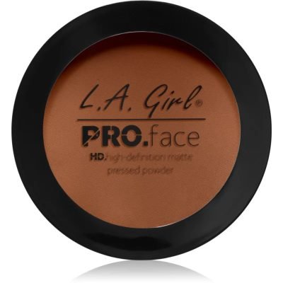 L.A. Girl Cosmetics PRO. Face HD kompaktní pudr s matným efektem odstín Warm Caramel 7 g - parfo.cz