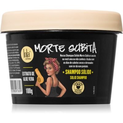 Lola Cosmetics Morte Súbita Shampoo Sólido čisticí šampon s peelingovým efektem 100 g - parfo.cz
