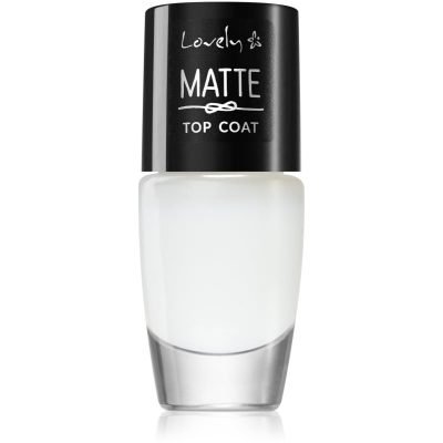 Lovely Matte vrchní lak na nehty s matným efektem 8 ml - parfo.cz
