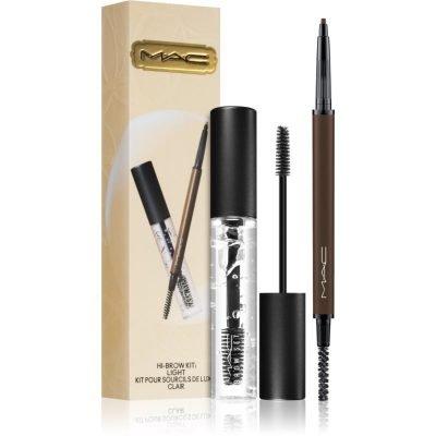 MAC Cosmetics Bubbles & Bows Hi-Brow Kit dárková sada na obočí odstín Light 2 ks - parfo.cz