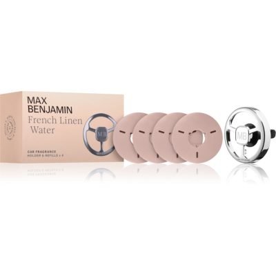 MAX Benjamin French Linen Water vůně do auta dárková sada - parfo.cz