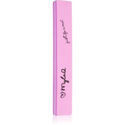 MYLAQ Buffer Block brusný blok pro zmatnění nehtu před modeláží barva Rose 100/180 1 ks - parfo.cz