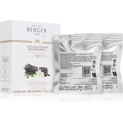 Maison Berger Paris Vanilla Magnificence vůně do auta náhradní náplň 2 ks - parfo.cz