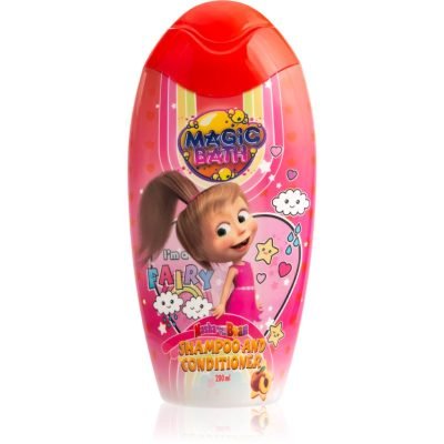 Masha & The Bear Magic Bath Shampoo and Conditioner šampon a kondicionér 2 v 1 pro děti 200 ml - parfo.cz