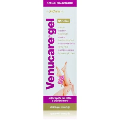 MedPharma Venucare gel natural gel na unavené nohy 150 ml - parfo.cz